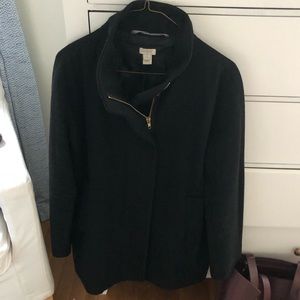 J.Crew Wool City Coat 12 Petite EUC